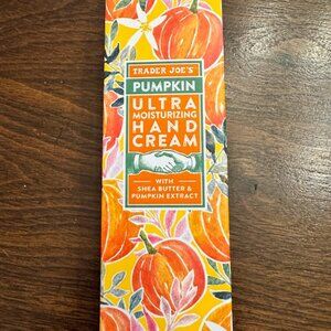 Trader Joe's 3 oz PUMPKIN Ultra Moisturizing Hand Cream Lotion Shea Butter LTD